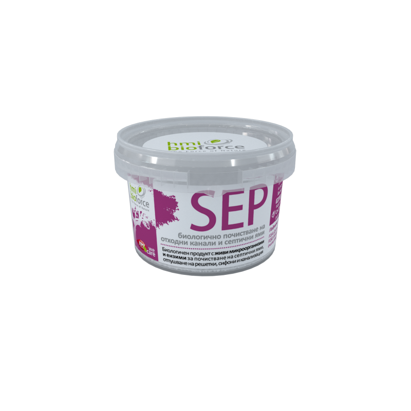 hmi® bioforce SEP - биологично почистване на отходни канали и септични ями