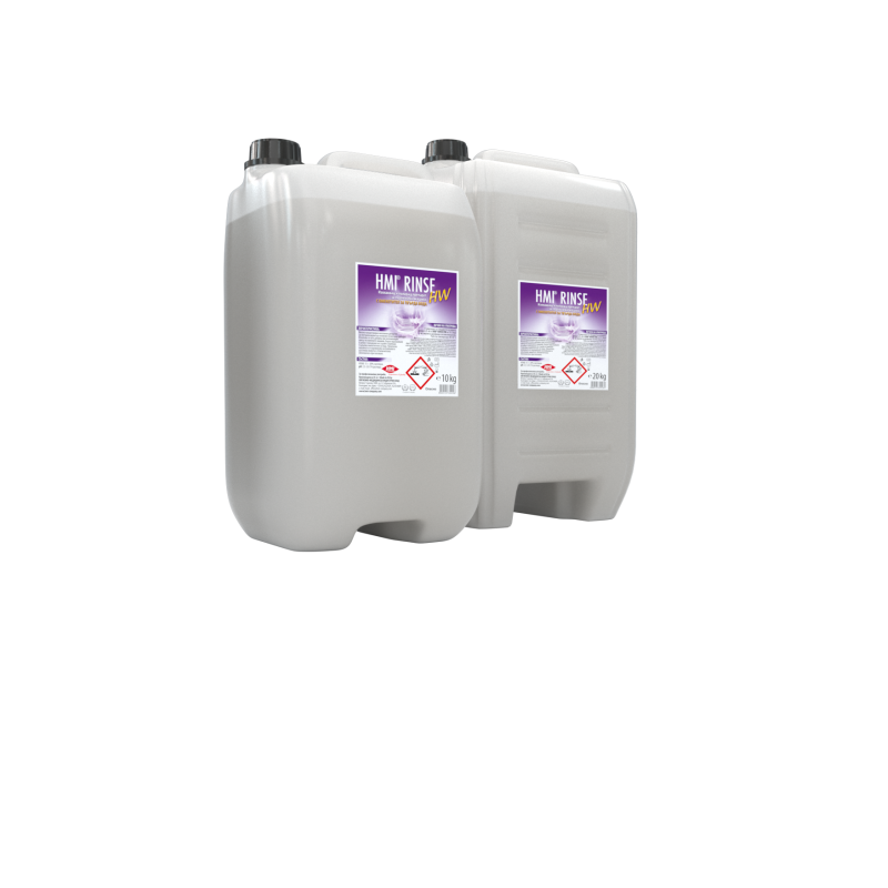 HMI® RINSE HW - изплакващ и полиращ концентрат за професионални съдомиялни машини