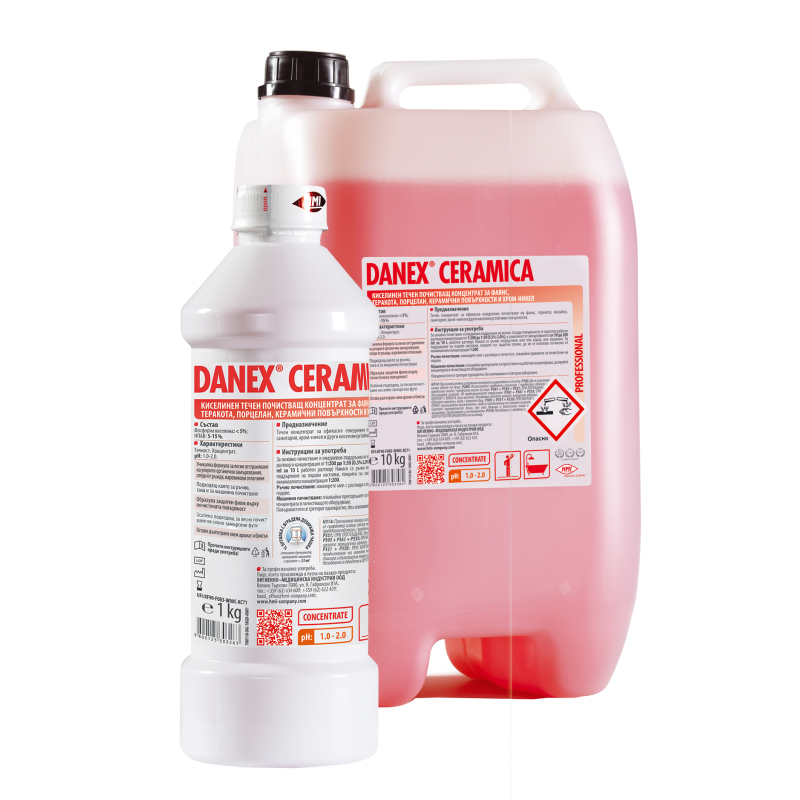 DANEX® CERAMICA - почистващ препарат за повърхности