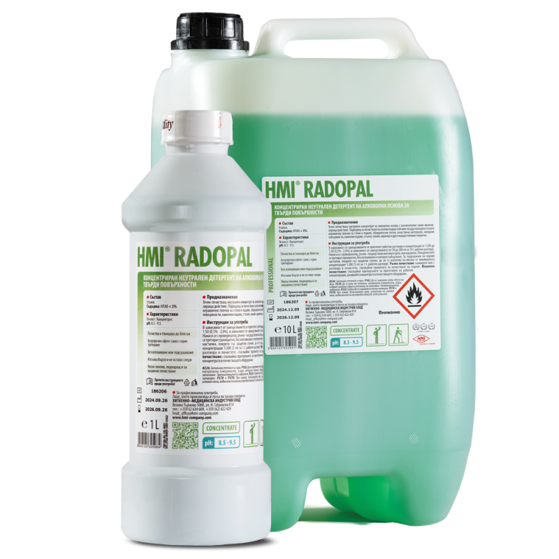 HMI&reg;&nbsp;RADOPAL - почистващ неутрален концентрат за повърхности
